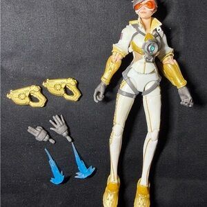 Hasbro Action Figure with Gold and White Design